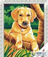 三景DIY手繪數字油畫 廠家直供,優質打造寵物藝術體驗